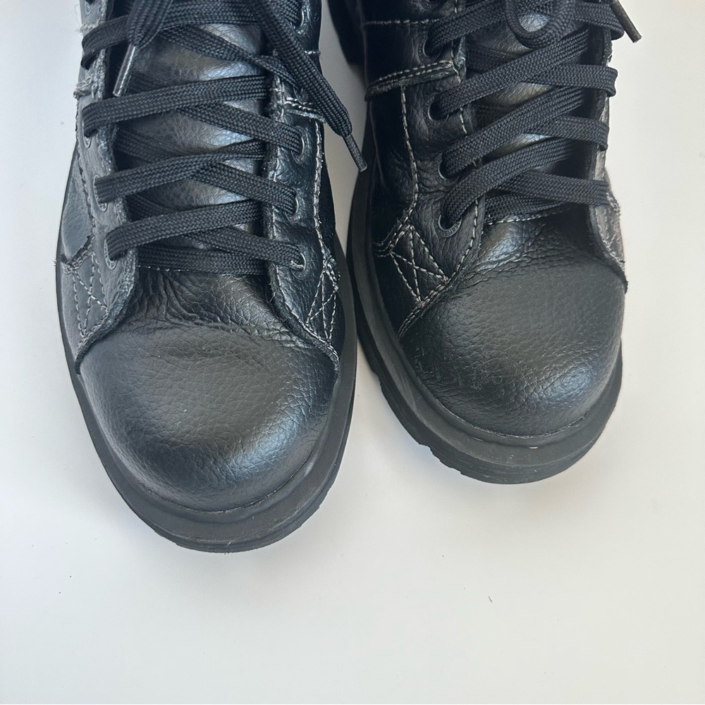 Dr martens harrisland men’s black leather lace up ankle boots - Picture 3 of 11